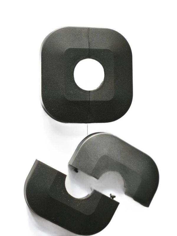 Delt roset Zalpol S.C. 25 mm grafitgrå 1 stk.