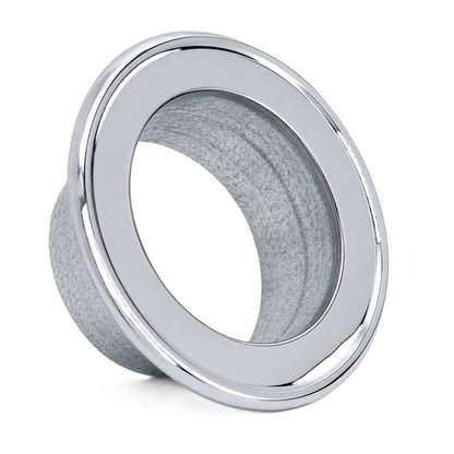 Stålrosette Ø115 mm Hvid