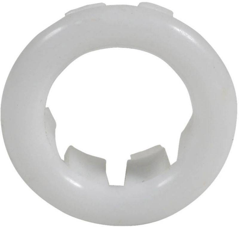 Tycner vaskerose til overløbsrør Ø 25 mm i hvid