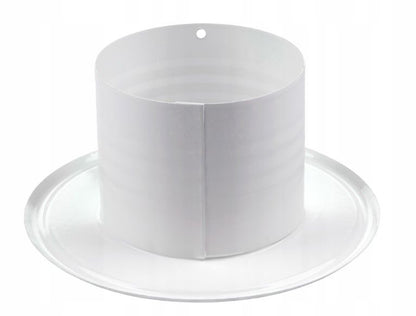 Spiroflex ventilationsroset DN 80 mm hvid 1 stk.