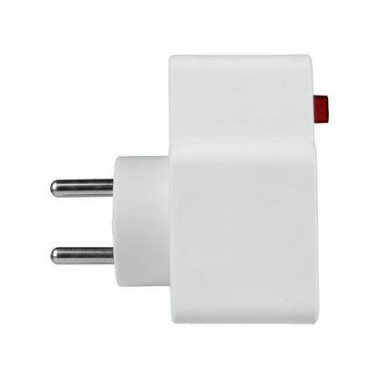Dobbelt forgreningsstik med jordforbindelse DPM Solid 2xUSB