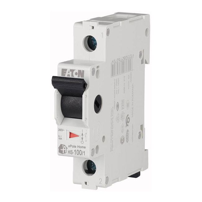 Hovedafbryder Eaton HIS-100/1 – 100 A, 1-pol