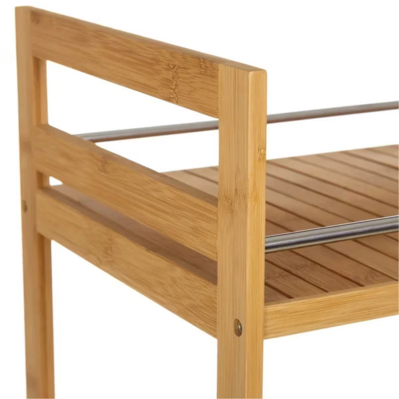 Rullebord Bambus 55x32x63 cm Natur