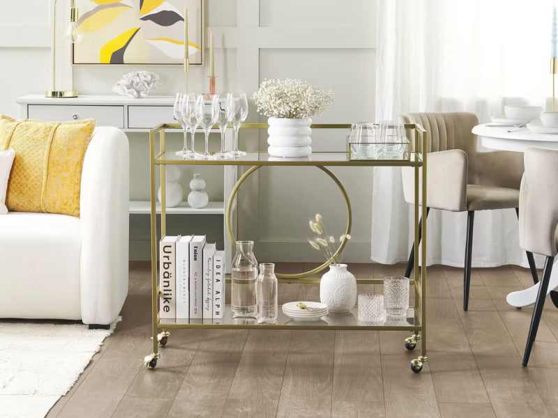 Rullebord Kerry Guld Metal