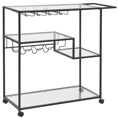 Rullebord Metal Sort