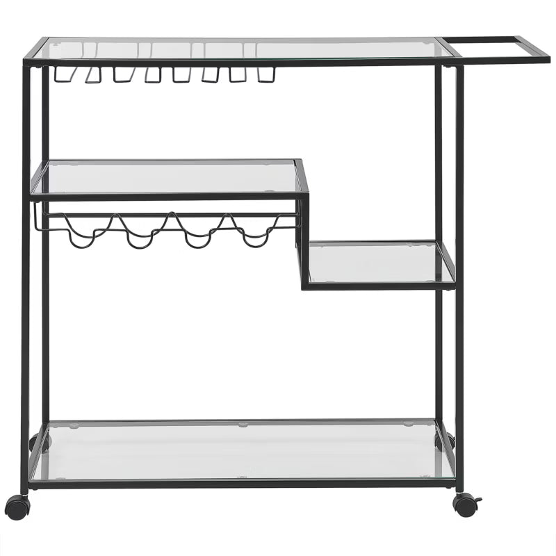Rullebord Metal Sort