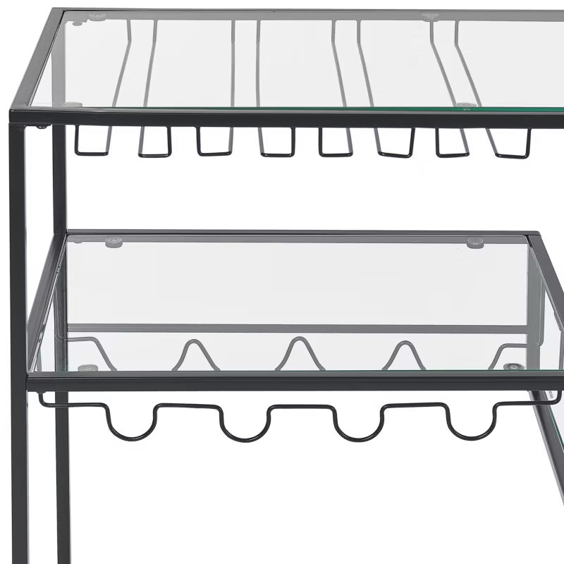 Rullebord Metal Sort
