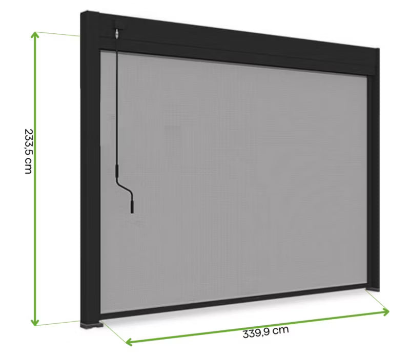 Rullegardin til Pergola 340x234 cm Antracit