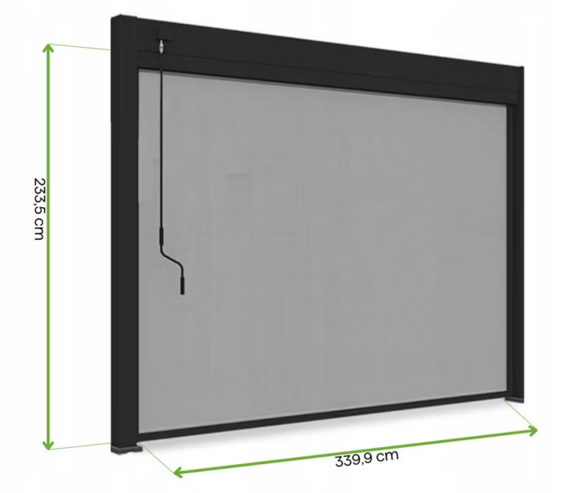 Rullegardin til Pergola 340x234 cm Antracit