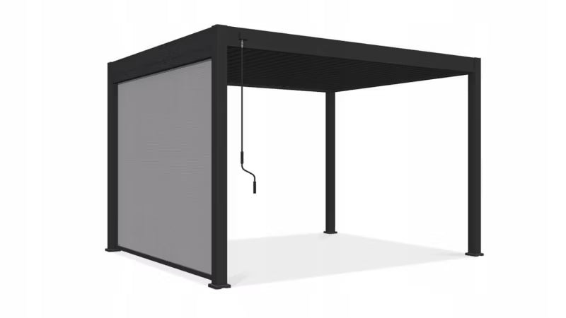 Rullegardin til Pergola 3 m 279x233,5 cm Antracit