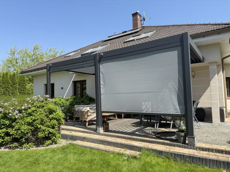 Rullegardin til Pergola 3 m 279x233,5 cm Antracit