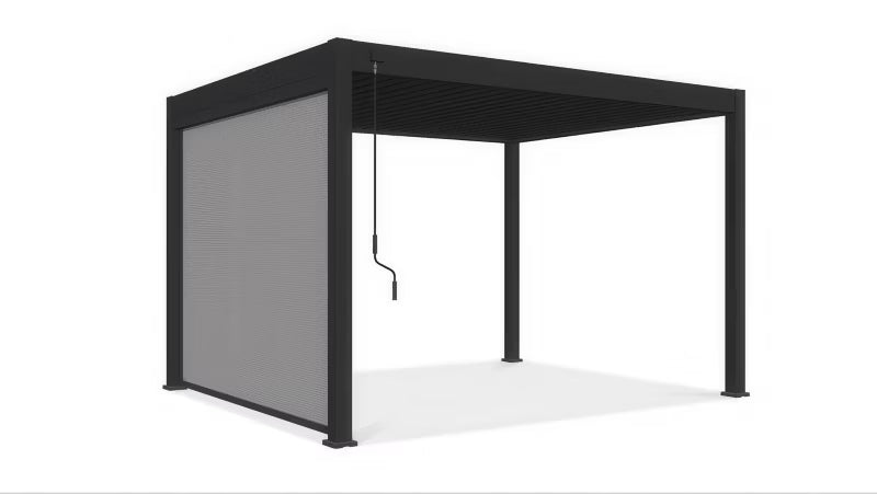 Rullegardin til Pergola 3 m 279x233,5 cm Antracit