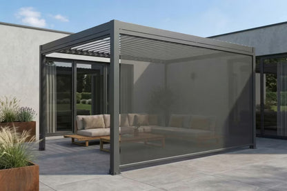 Rullegardin til Pergola PRIMARY 4 m 370x238 cm Antracit