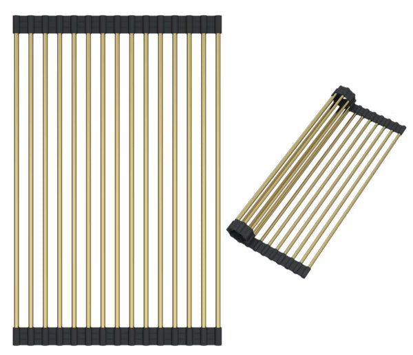 Rullemåtte til Vask 41,6x26 cm Guld