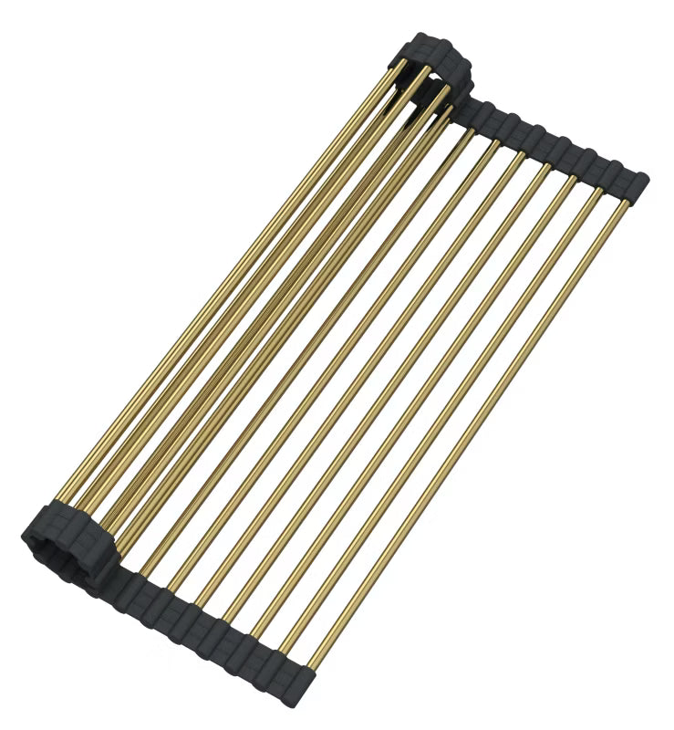 Rullemåtte til Vask 41,6x26 cm Guld