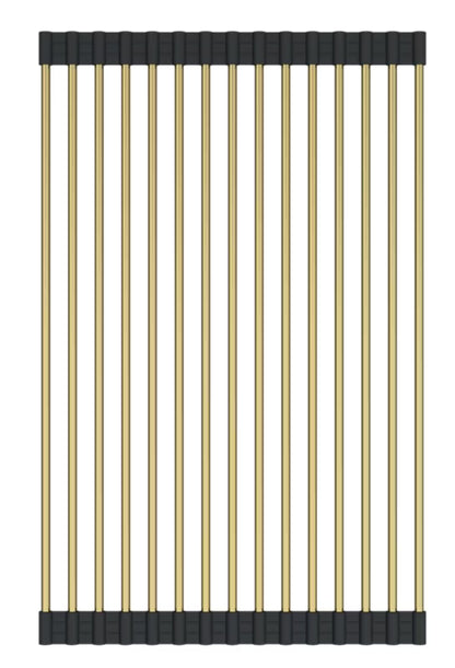 Rullemåtte til Vask 41,6x26 cm Guld