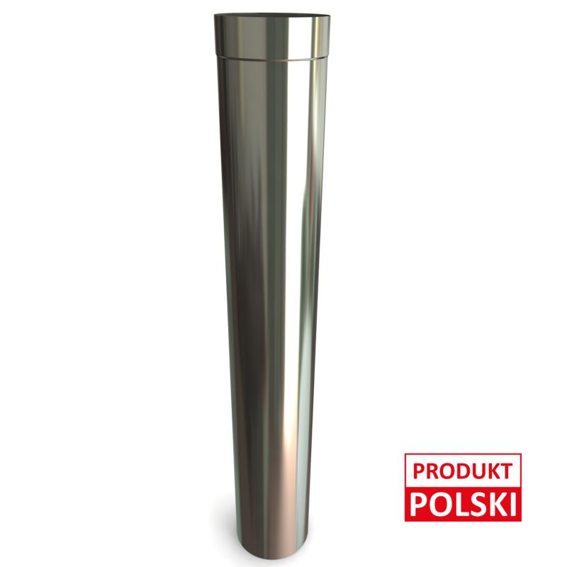 Røgrør Syrefast Ø150 mm 100 cm Stål KW-RU-1000-150