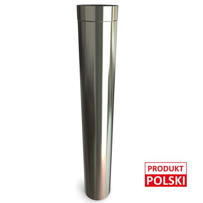 Røgrør Syrefast Ø150 mm 100 cm Stål KW-RU-1000-150