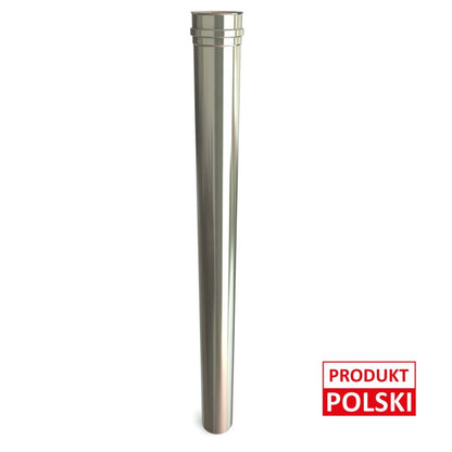Røgrør Rustfrit Stål KW-RU-1000-80