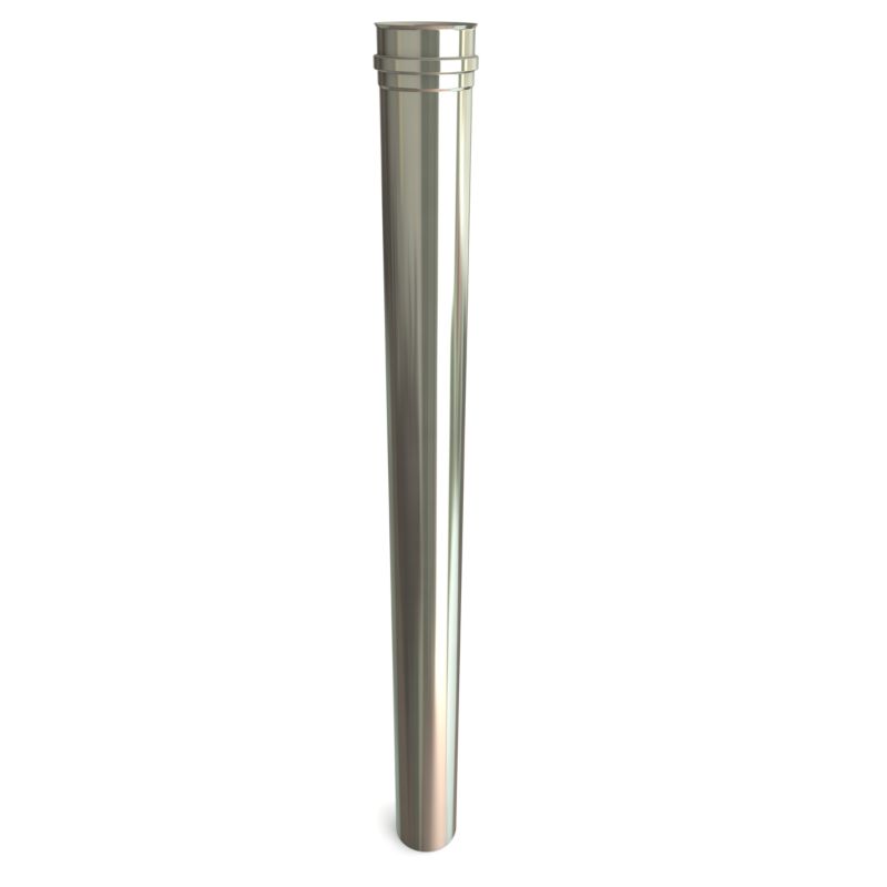 Røgrør Rustfrit Stål KW-RU-1000-80