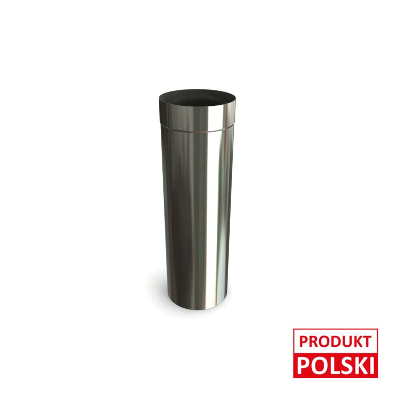 Røgrør Syrefast Ø110 mm 50 cm Stål KW-RU-500-110