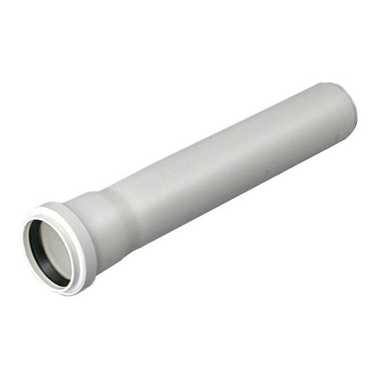 Kanalrør med muffe Pipelife Comfort S20 110 / 315 mm hvid