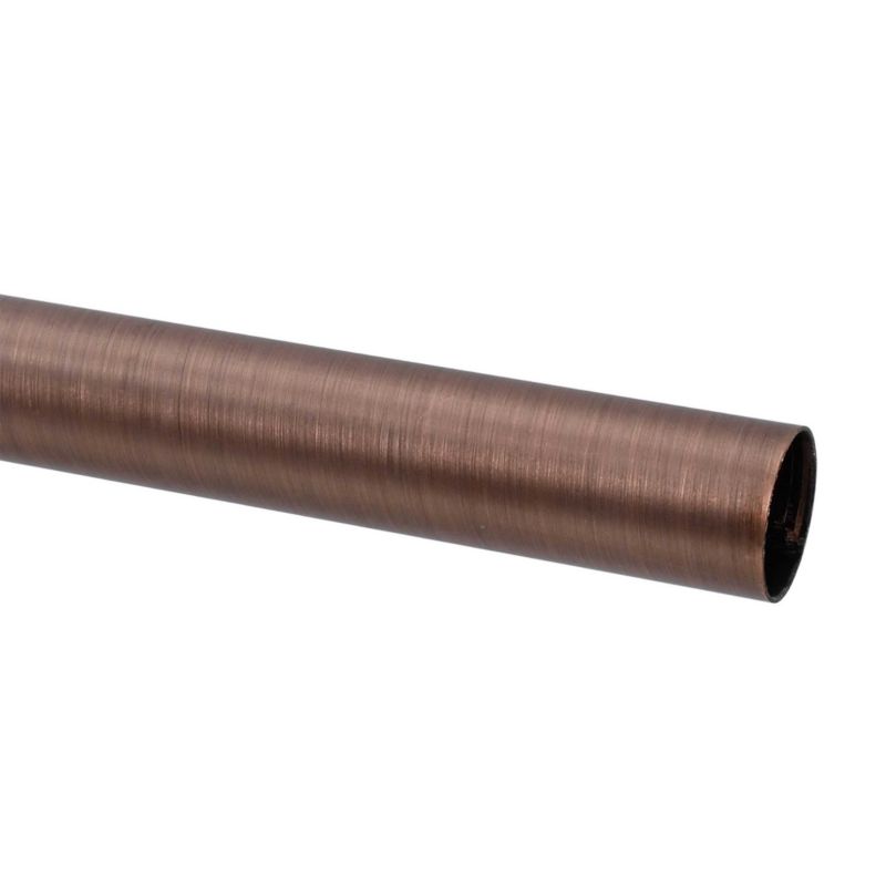 Gardinstang 19 mm 160 cm kobber