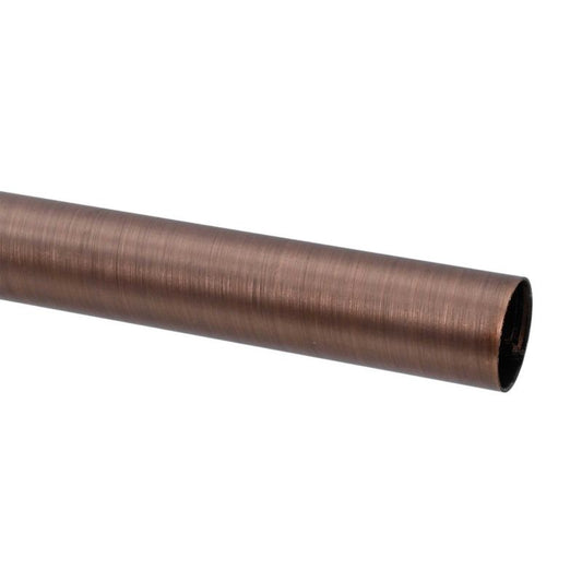 Gardinstang 19 mm 240 cm i antik kobber
