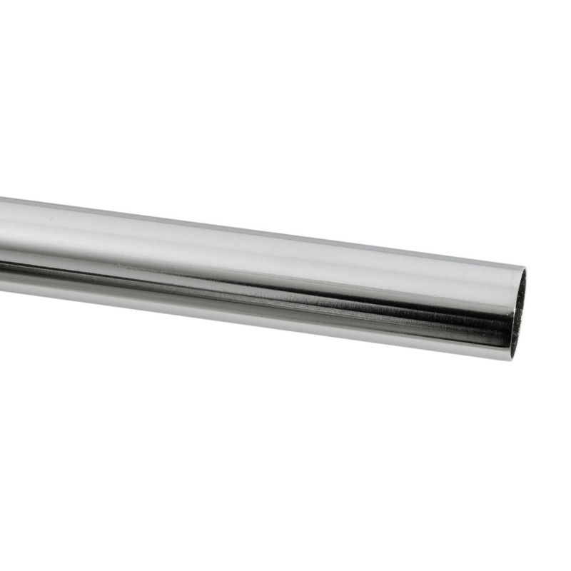 Gardinstang i krom 19 mm 160 cm