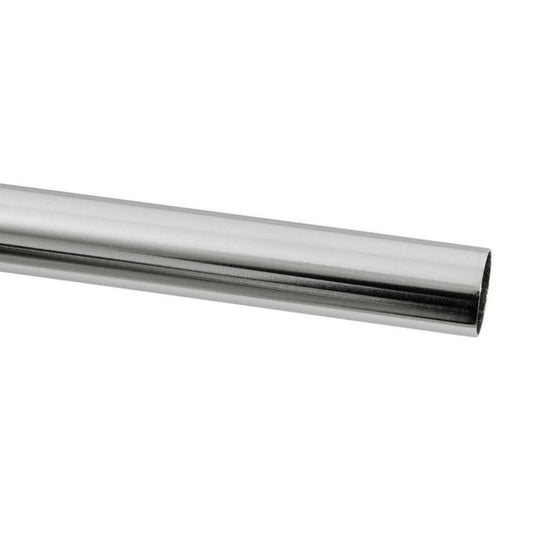 Gardinstang i krom 19 mm 160 cm