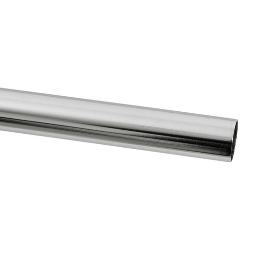 Karnisstang i krom 19 mm 300 cm