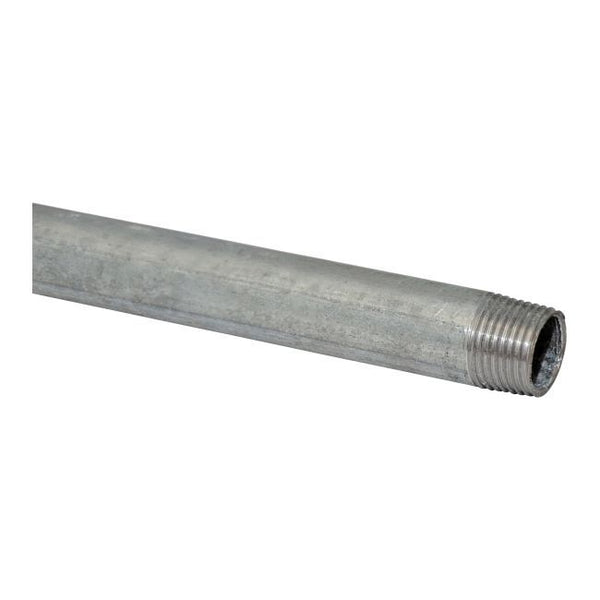 Gevindskåret galvaniseret rør ErE 1" x 100 mm