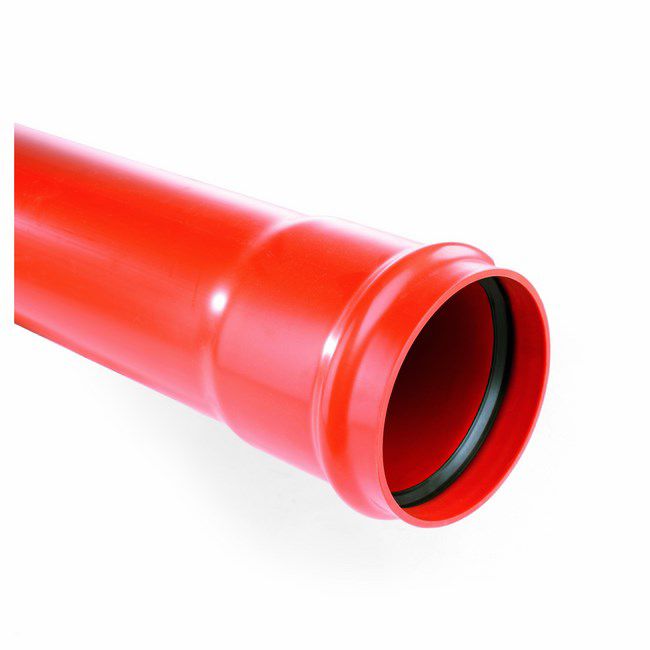 PVC rør 160 mm 500 mm Pipelife – BRDR. KOMPLET