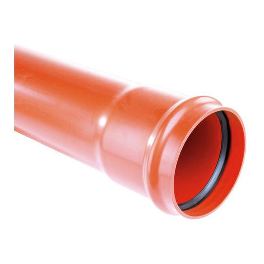 PVC-rør Pipelife 200 x 4,9 x 2000 mm