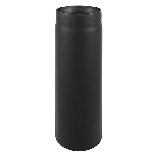 Darco lige rør 2 x 120 mm x 0,5 m sort