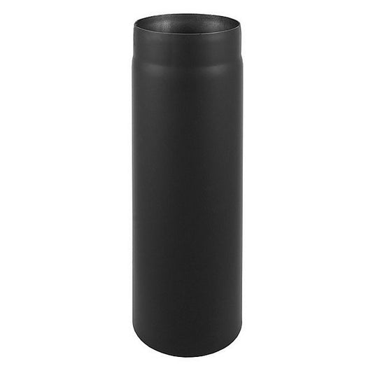 Darco lige rør 2 x 150 mm x 0,5 m sort