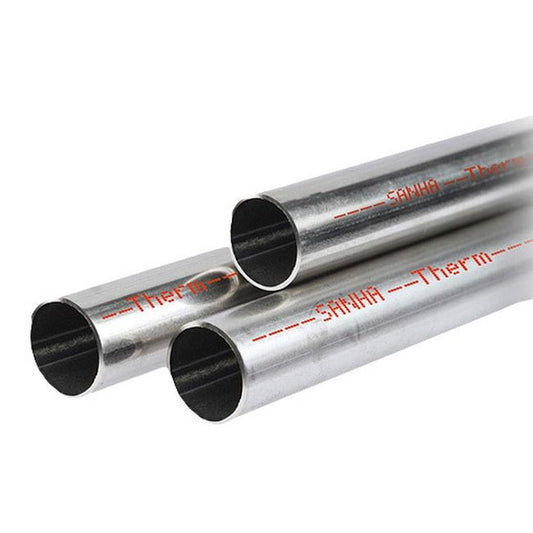 Sanha rør 15 x 1,2 x 3000 mm kulstofstål