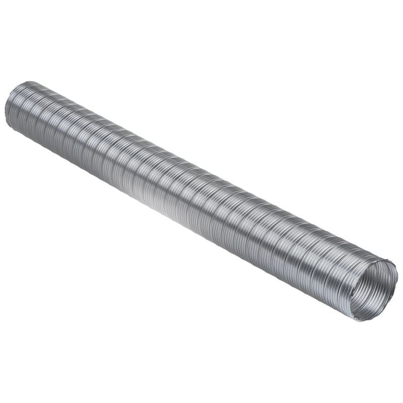 Spirorør Fleksibelt 115 mm 1 m Sølv SX-WK115S/1,0