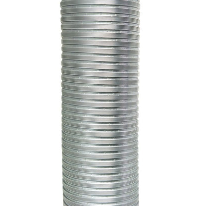Spirorør Fleksibelt 115 mm 1 m Sølv SX-WK115S/1,0