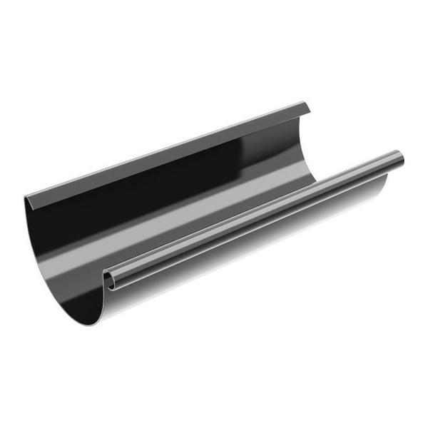 PVC-rende Ocean 75 mm grafitgrå 4 m