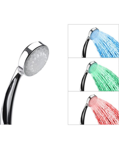 LED Brusehoved Sølv 80x80x220 mm 1 stk. | 4260580931972