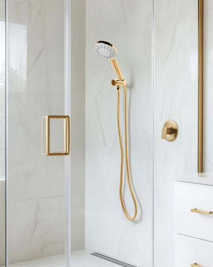 Håndbruser med slange UCHIZA 24 cm Guld