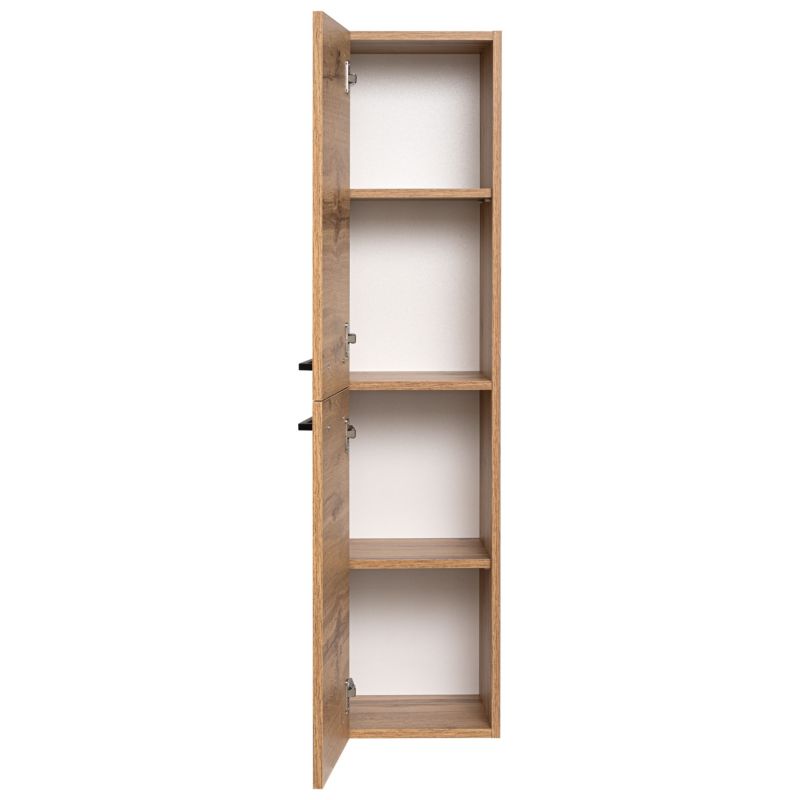 Badeværelsesskab Arkadia 30x28x130 cm Wotan Eg