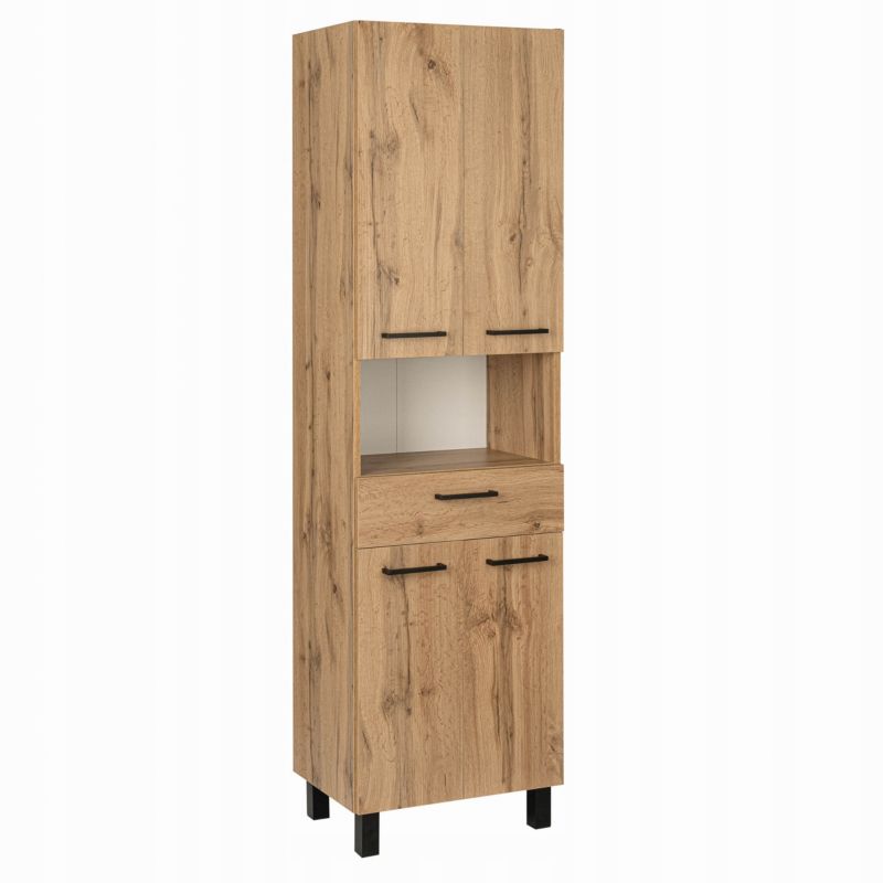 Badeværelsesskab Diuna 50x35x180 cm Wotan Eg