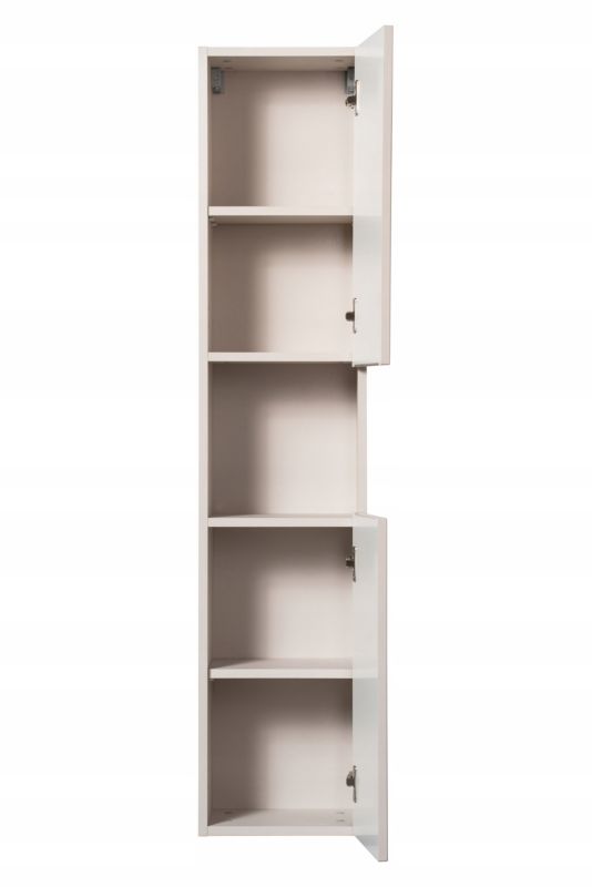 Højt Badeværelsesskab Nova Kaszmir 140 cm Væghængt Beige Mat