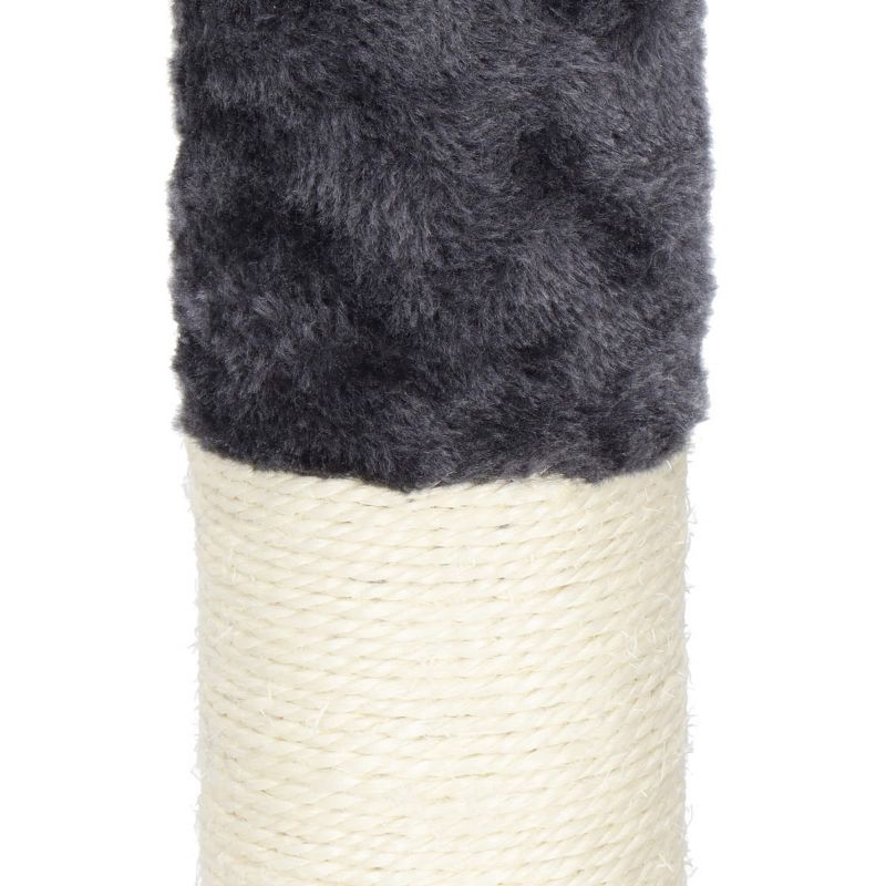 Springos skrabepæl til kat, loftmonteret, sizal-skraber, 245 - 260 cm, 1 stk.