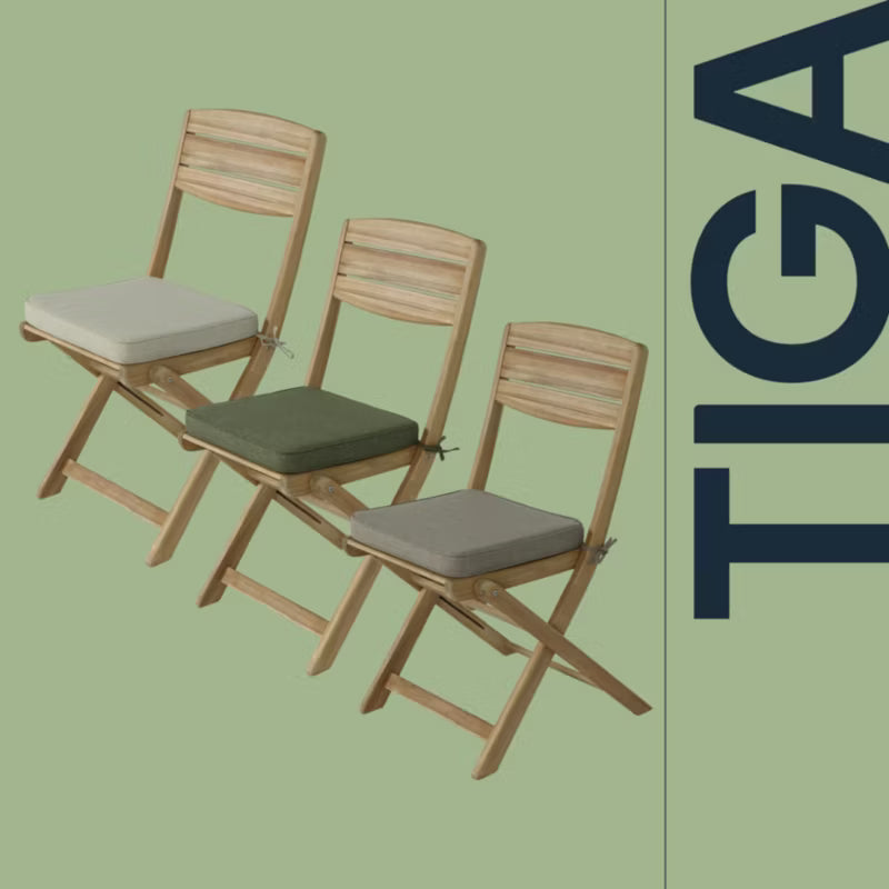 Sædehynde Tiga 38x40 cm Grå