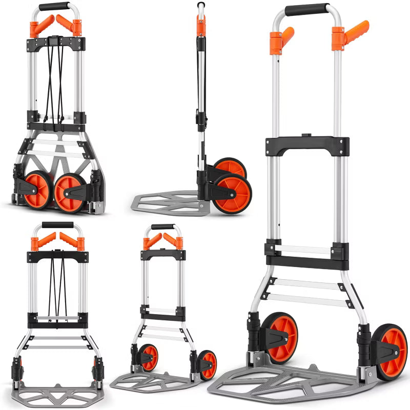 Sækkevogn Sammenklappelig Aluminium 120 kg HP-LH02-120