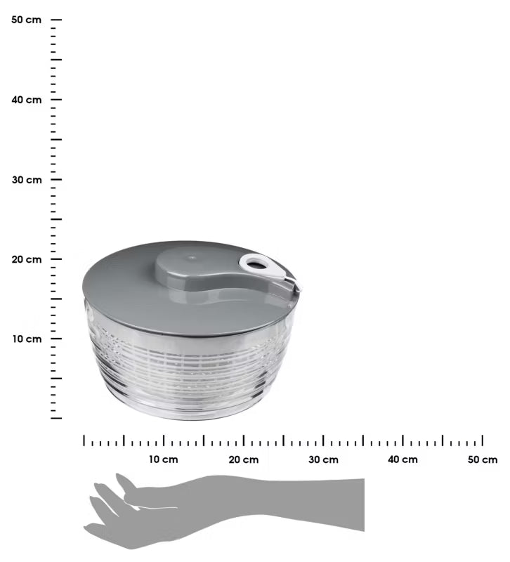 Salatslynge 27 cm 5,8 Liter Grå