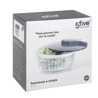 Salatslynge 27 cm 5,8 Liter Grå